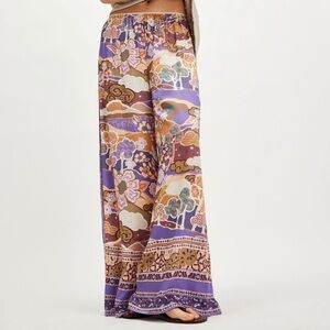 Spell Violet Wide Leg Pants